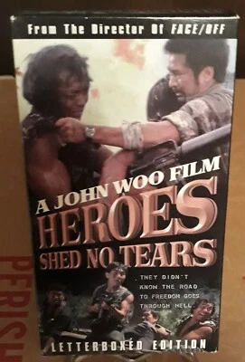 Heroes Shed No Tears VHS John Woo Hong Kong Cult Action English Tested Nice! - Image 1 of 4