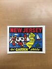 Vintage New Jersey the garden state Baxter Lane travel decal