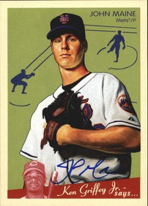 2008 (METS) Upper Deck Goudey Autographs #JO John Maine