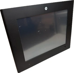 ALLEN BRADLEY 6300M 121BAPSXAN1S 12.1" MONITOR ALUMINUM BEZEL PANEL MOUNT NEW - Picture 1 of 16