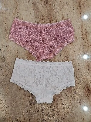New HANKY PANKY Set Of 2 Signature  Lace Boyshort Panty Size XS  - Image 1 of 3