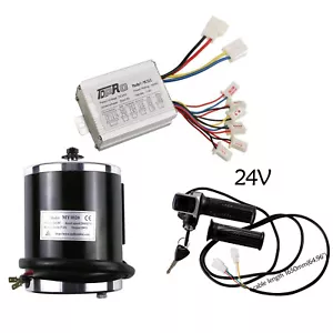 24V 500W Brush Motor+Controller+LCD Throttle Ebike Scooter Razor E300 MX350 400 - Picture 1 of 8