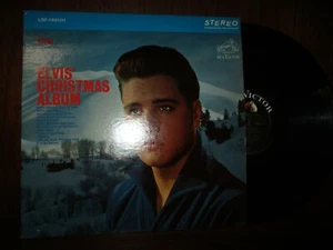 ELVIS PRESLEY Elvis' Christmas Album LP VG+ 1957 RCA Victor LSP-1951 - Picture 1 of 2