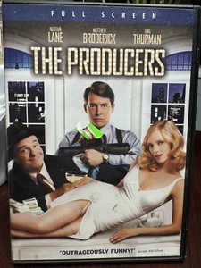 The Producers Full Screen Musical & Broadway movies on DVD Thurman Broderick LAN - Picture 1 of 4