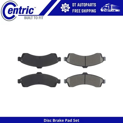 Para 2004-2005 Buick Rainier | Pastilhas de freio a disco dianteiras centrais | Cerâmica - Imagem 1 de 4