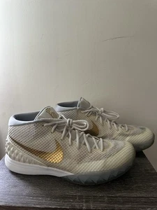 Size 13 - Nike Kyrie 1 iD Multi-Color 2015 “Kyrie Maximus” White and Gold - Picture 1 of 8