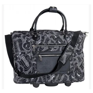Calpak Zanny Legacy Print Rolling Tote Handgepäck Laptop Reisetasche Neu mit Etikett selten TSA - Bild 1 von 10