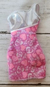 2013 Barbie "Life in the Dreamhouse" Fab Fashion Pink Silver Dress Doll Size - Picture 1 of 4