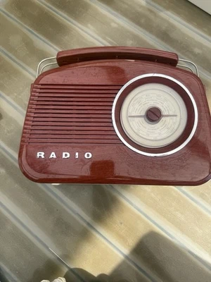 Radio TCM 230014 - Tragbar - Batteriebetrieben - Stromkabel - Bild 1 von 4