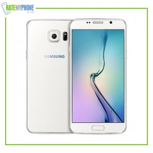 Samsung Galaxy S6 White Pearl Unlocked 32GB 5.1" 16MP Android Smartphone - Picture 1 of 15