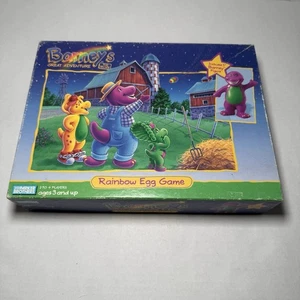 Barney's Great Adventure Regenbogen Ei Spiel Vintage 90er Kinder - Bild 1 von 3