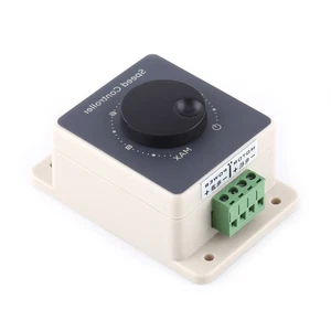 .›DC10-60V 20A Pulse Width Modulator PWM Motor Speed Controller Waterproof Shell - Picture 1 of 7