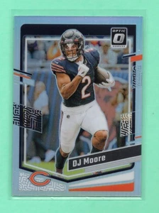 2023 Panini Donruss Optic DJ Moore #34 Silver Holo Prizm - Picture 1 of 2