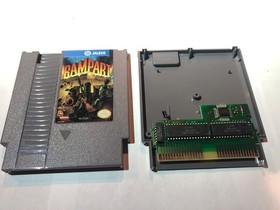 Rampart NES, Authentic Cart, Sleeve, Cleaned, Working