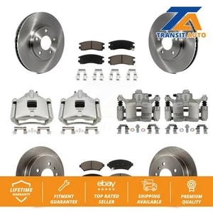 Front Rear Brake Caliper Rotor Ceramic Pad Kit (10Pc) For Chevrolet Impala Monte - Picture 1 of 1