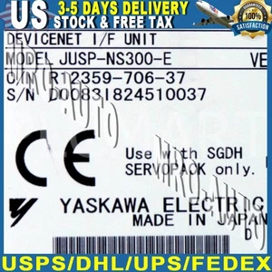 Yaskawa JUSP-NS300-E Σ-II Interface Module Free "FedEx" Intl' shipping! - Picture 1 of 1