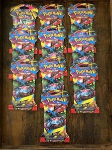 NUOVO Sigillato Pokemon TCG Mega Evolution Sleeved Booster Packs - x10 Booster Packs - Foto 1 di 4