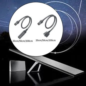 Ethernet Extender Adapter 1200Mbps Stable 8P8C Male Extension Ethernet Cable - Afbeelding 1 van 41