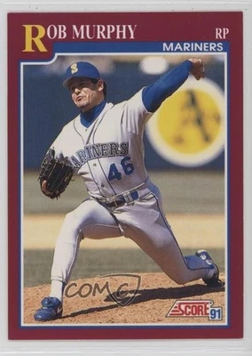 1991 Score Rookie & Traded Box Set Rob Murphy #33T - Image 1 of 2