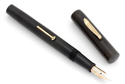 Caneta-tinteiro EISENSTADT #5 ALAVANCA REVERSA [RARA] [c1920s] [TOTALMENTE RESTAURADA] - Imagem 1 de 4