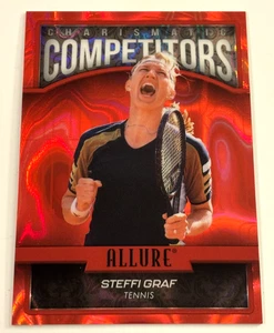 Tarjeta roja fundida Steffi Graf 2025 UD Allure SE competidores carismáticos/199 - Imagen 1 de 1