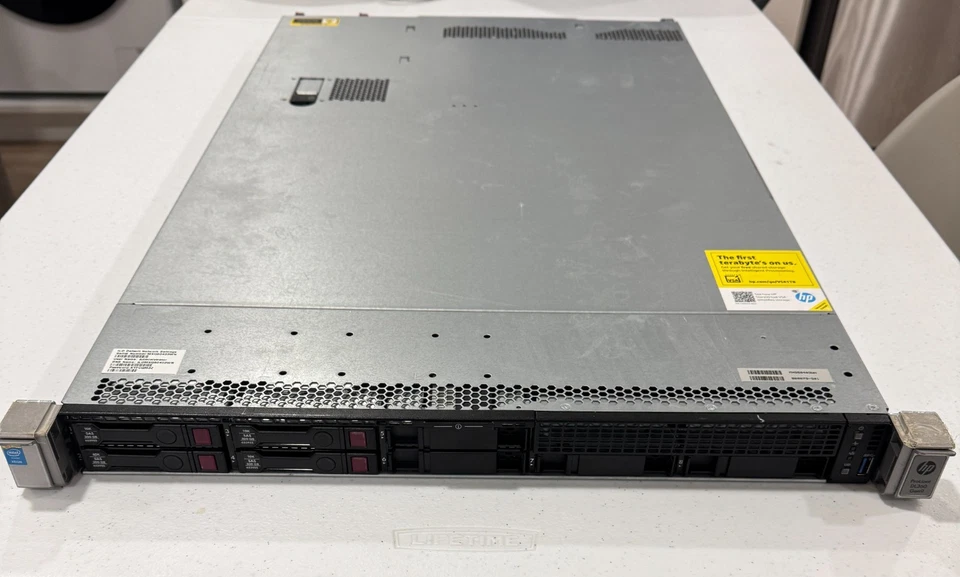 HPE ProLiant DL360 Gen9 Rack Server | iLO Advanced | Dual PSU | SD 64GB | Tested - Image 1 of 4