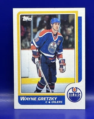 1986-87 Topps Wayne Gretzky #3 Edmonton Oilers - Image 1 of 2