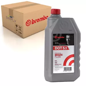 Brembo Brake Fluid DOT 5.1 DOT5.1 High Performance Fully Synthetic 1L L05010 - Picture 1 of 7