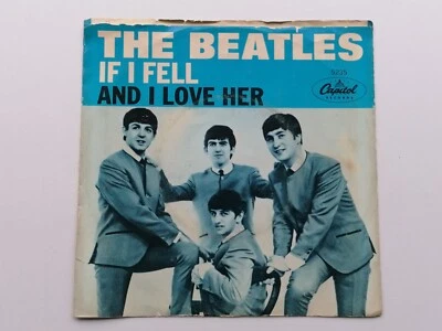 THE BEATLES ORIG 1964   USA   45  AND I LOVE HER    IF I FELL CAPITOL - Image 1 of 4