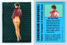 Hot Pink #84 Sorayama II Chromium Creatures 1994 Comic Images Trading Card