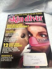 Skin Diver Magazine-October  1997-Cayman Islands-Cousteau-Fiji -SHIPS FREE !!!!