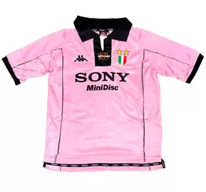 JUVENTUS 1997 1998 VINTAGE RETRO FOOTBALL SHIRT JERSEY AWAY SIZE S #21 - Picture 1 of 13