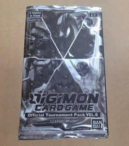 1X Juego de Cartas Digimon Vol 6 Promoción Premio Paquete de Torneo VOL.6 TOTALMENTE NUEVO SELLADO - Imagen 1 de 2