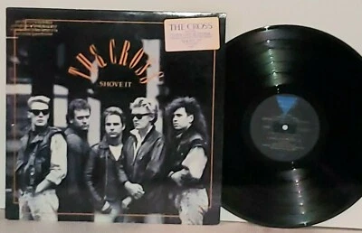 THE CROSS Shove It LP VG+ 1988 Virgin 190857 Vinyl Roger Taylor Queen Plays Well - Image 1 of 3
