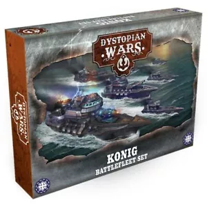 Imperium - Konig Battlefleet Set: Warcradle Studios Dystopian Wars - Foto 1 di 2