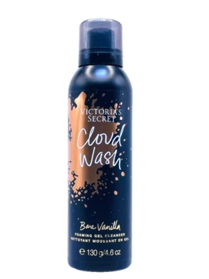 VICTORIA'S SECRET BARE VANILLA CLOUD WASH  FOAMING GEL CLEANSER 4.6 OZ NEW - Image 1 of 2