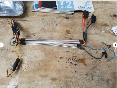 1968-1971 Lincoln Mark III Driver Left Rear Interior Quarter Panel Wiring Harnes - Image 1 of 4