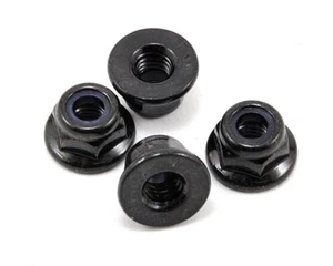 ARRMA 708001 4mm Flange Lock Nuts Raider /Fury /ADX-10 /Vortex /Granite /Nero - Picture 1 of 3