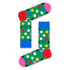 Happy Socks Socken Big Dot Sock   Unisex   Grun Bunt   36 40   Neu