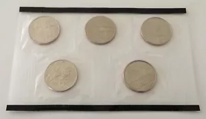 2001d US State Quarters,#2 New York-North Carolina-Rhode Island-Vermont-Kentucky - Picture 1 of 4