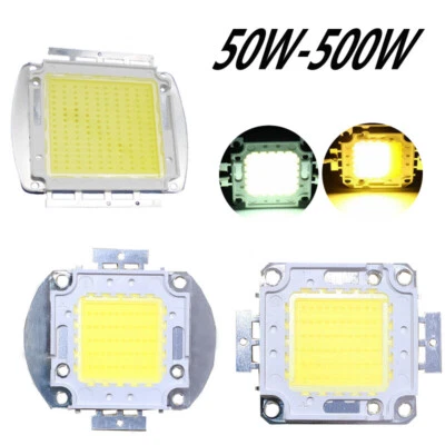 COB LED Chip 50W 100W 150W 500W Light Lamp Cool/Warm White High Power Bright - Image 1 of 4