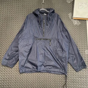Vintage Y2K Old Navy Dunkelblau Windbreaker Jacke Herren Gr. XL Freizeitkleidung - Bild 1 von 7