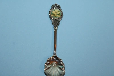 Cuchara de recuerdo vintage flor coleccionable Atlanta Georgia Foto 1 de 4