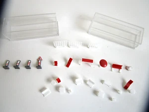 Preiser Garteninventar und Barken für Bahnübergang 1:160 N --- 1181 - Bild 1 von 3