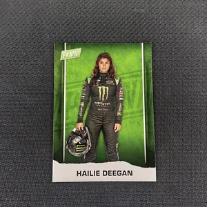 Hailie Deegan 2021 Panini Father's Day #N2 David Gilliland Racing NASCAR - Picture 1 of 10