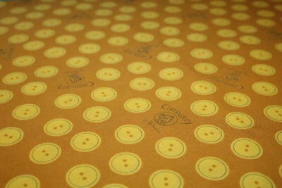 Retro Vtg. CORDUROY Fabric Fat Quarter FQ 100% COTTON Kid Books SCHOOL Teacher - Image 1 of 4