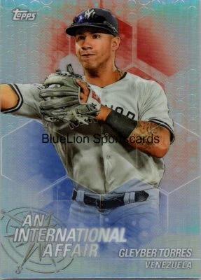 2018 Topps Chrome Update An International Affair Gleyber Torres - Image 1 of 2