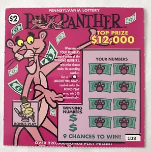 Pink Panther PA SV Sofort Lottoschein, ,kein Barwert - Bild 1 von 1