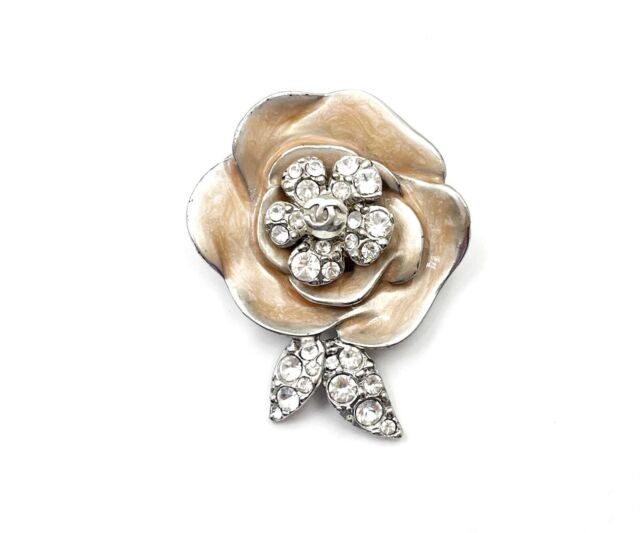 Chanel GOLDEN CC DIAMONDS AND PEARLS Metal ref.200704 - Joli Closet