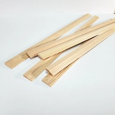 THE DOLLS HOUSE EMPORIUM Dollhouse Baseboard Skirting Molding 5/8" W x 12" L 6 Pieces 1:12 Scale 7018